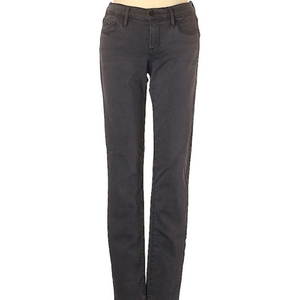 Frame Denim 25 Lara Stone‎ Dutch grey wash raw hem mid rise skinny jean